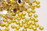 Strass Chaton 3m-5gr Cor:019-Amarelo Citrino